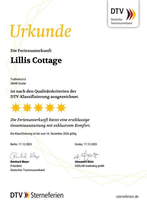 Lillis Cottage Goslar Ngoại thất bức ảnh